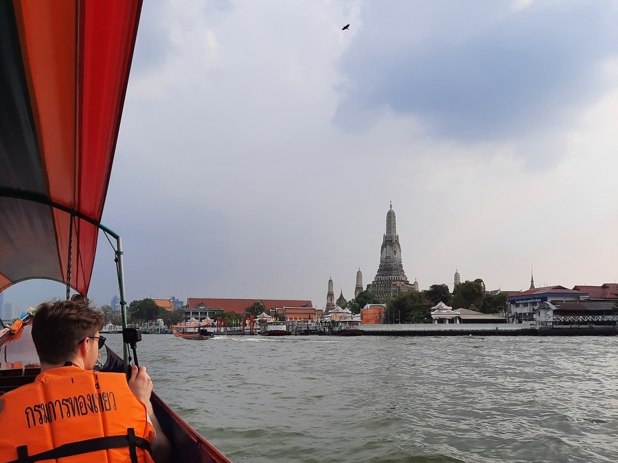 Bootsfahrt auf dem Chao Phraya