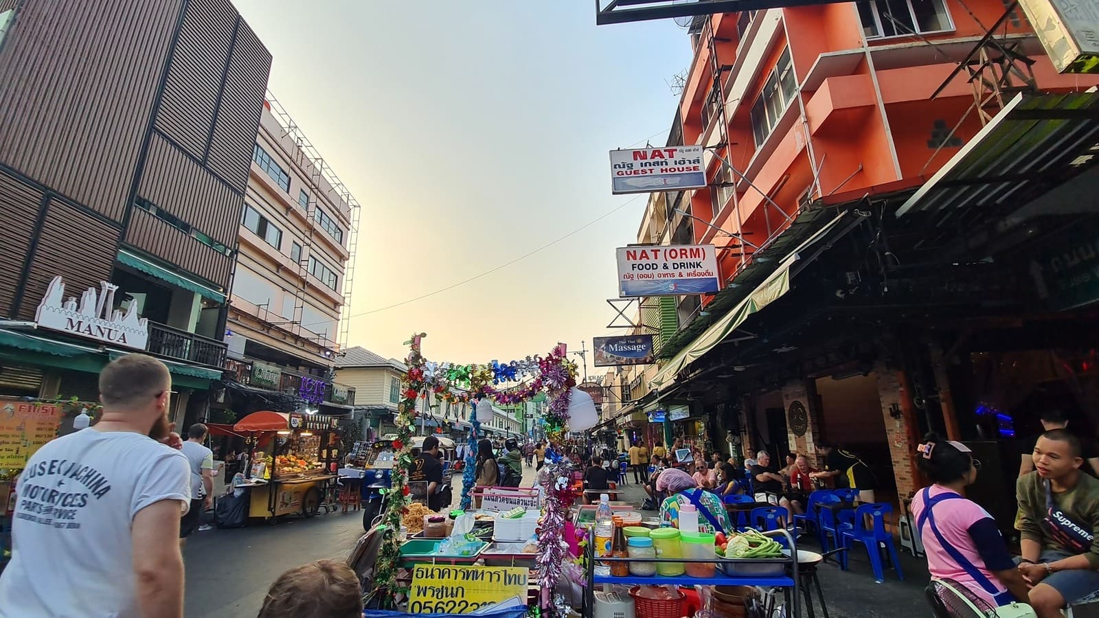Khaosan Road in Bangkok