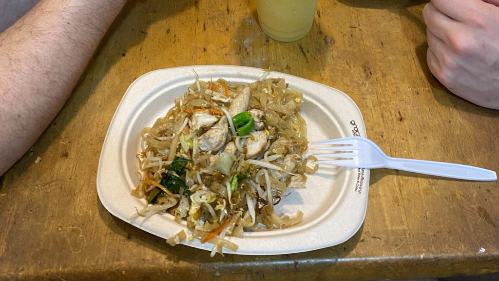 Phat Thai von der berühmten Pad Thai Lady