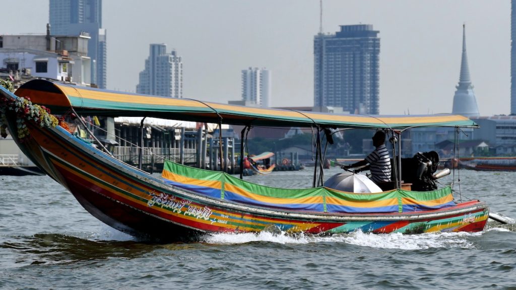 Bootsfahrt Chao Phraya River