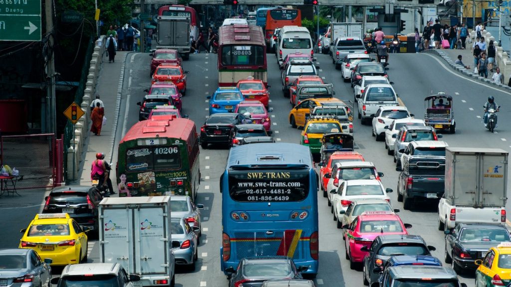 Verkehr in Bangkok