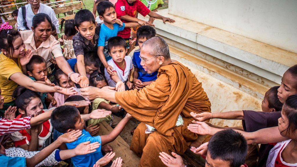Alter Mann in Thailand
